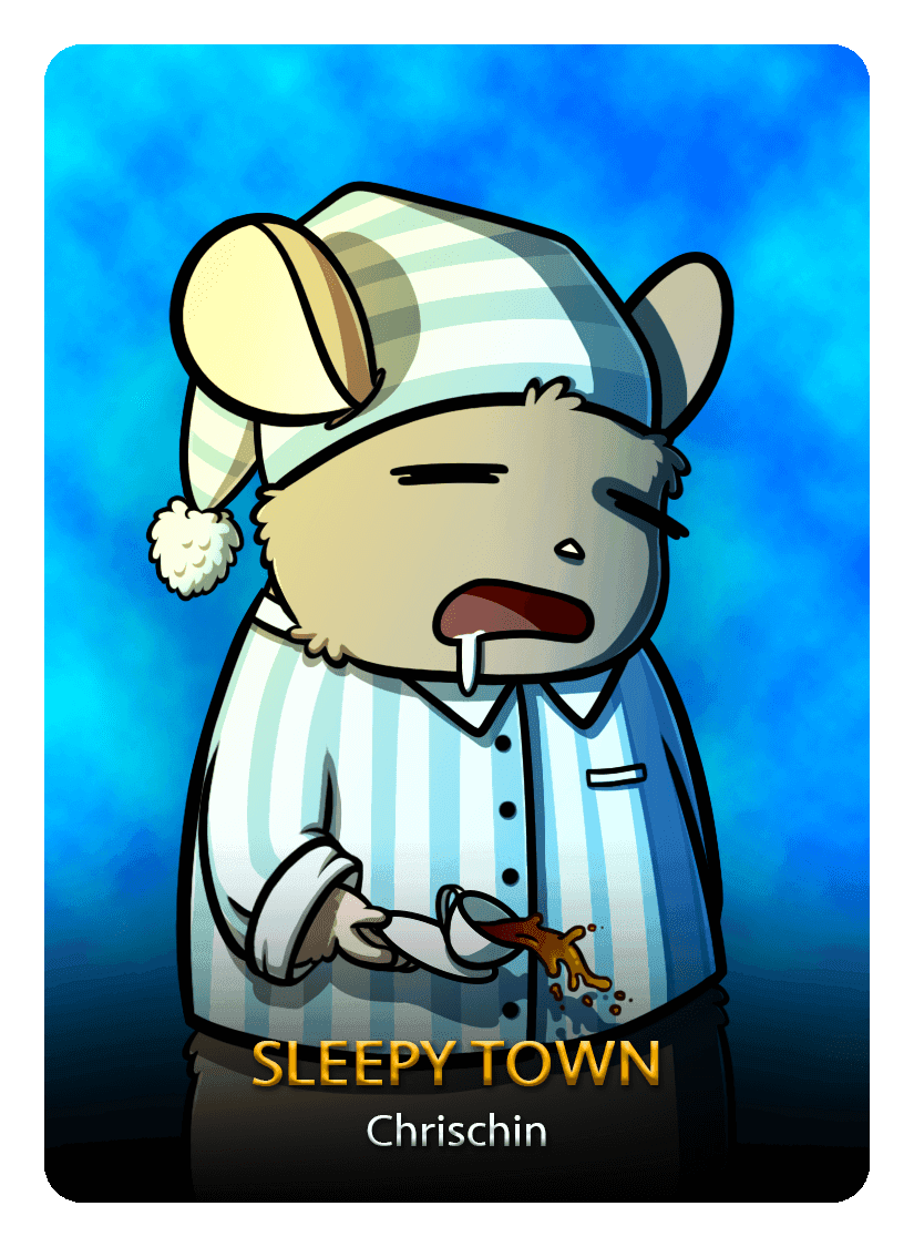 Sleepy Town Role Card